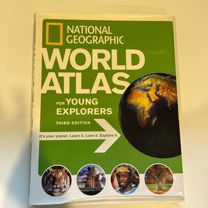 World Atlas for Young Explorers Book